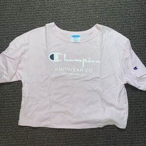Champion - Pink Crop Top
